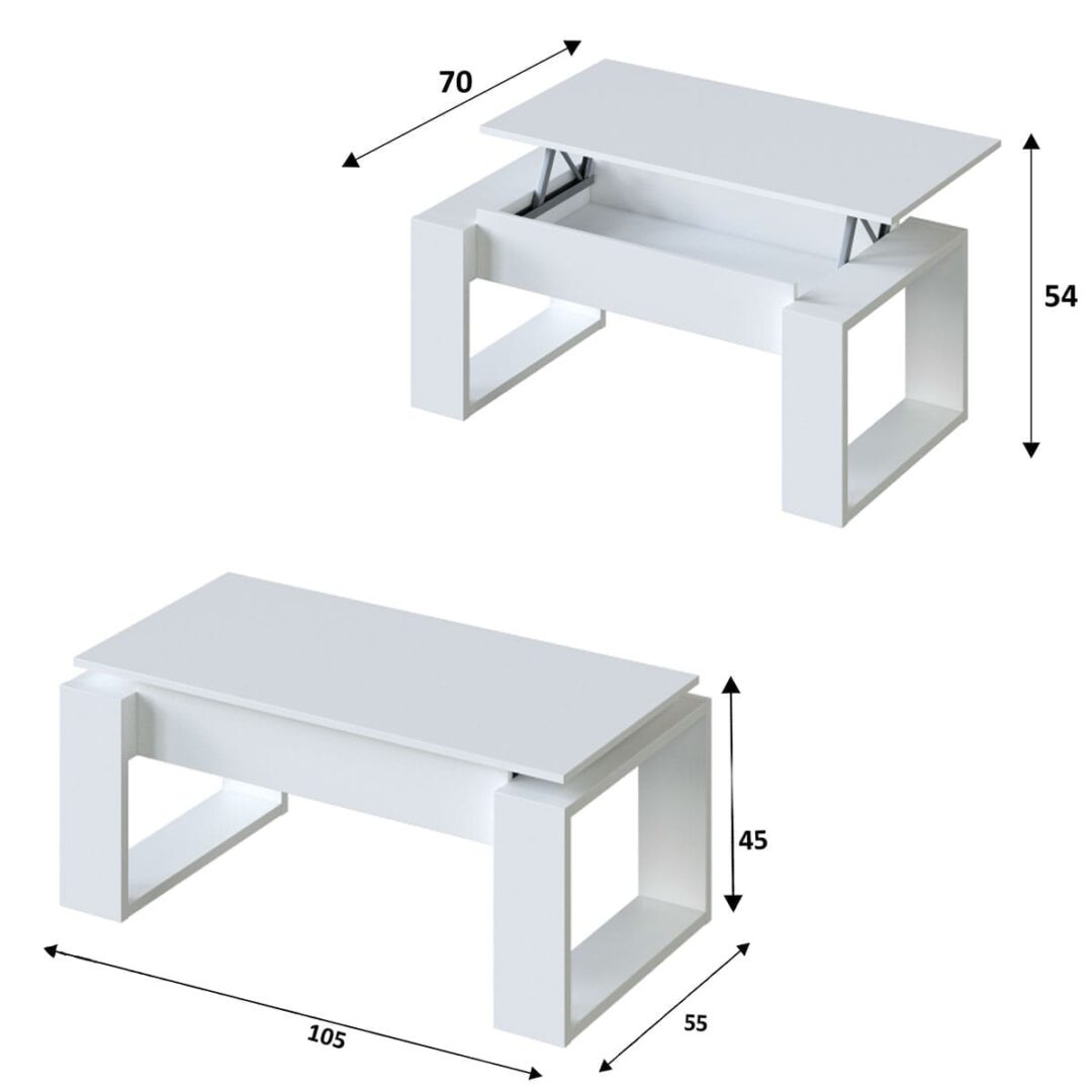 Mesa de Centro Elevable Nova - Imagen 3