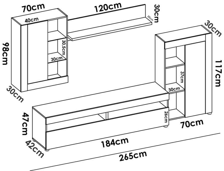 Conjunto de Salón - Tokio - Imagen 5