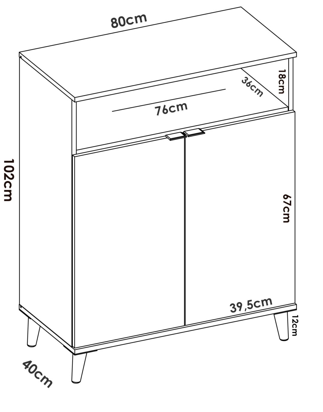 Mueble Auxiliar de Cocina - Wok - Imagen 7