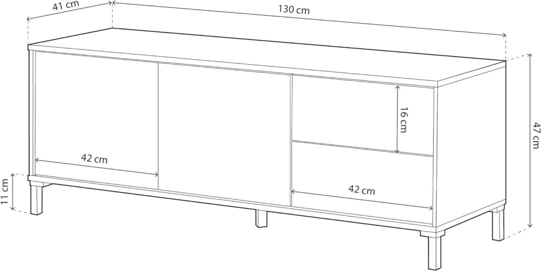 Pack salón estilo INDUSTRIAL URBAN PLUS roble y antracita - Imagen 6